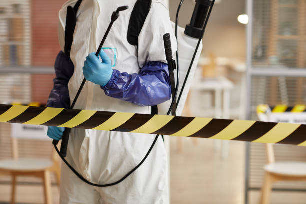 Professional Biohazard technician working in Brookeville, MD